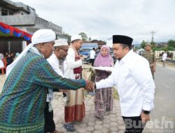 Silaturahmi dengan Masyarakat Arse, Bupati Tapsel Disambut Antusias