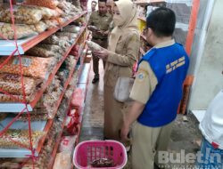 Sidak Mamin Tim Gabungan Bondowoso Temukan Makanan Mengandung Boraks dan Kadaluarsa