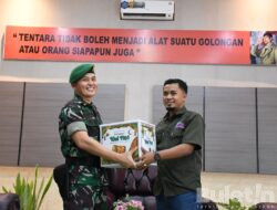 Bentuk Apresiasi Dandim 0822 Bondowoso Kepada Media Massa Menjelang Hari Raya Idul Fitri