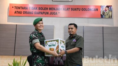 Bentuk Apresiasi Dandim 0822 Bondowoso Kepada Media Massa Menjelang Hari Raya Idul Fitri