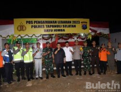 Bupati Dolly Bersama Forkopimda Tapsel Tinjau Pospam-Posyan Mudik Lebaran 2023
