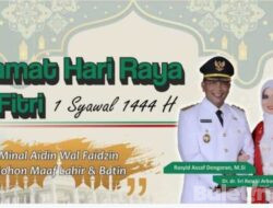 Wakil Bupati Tapsel Sebut Pesan Idul Fitri 1444 Hijriah Untuk Kemajuan di Masa Mendatang