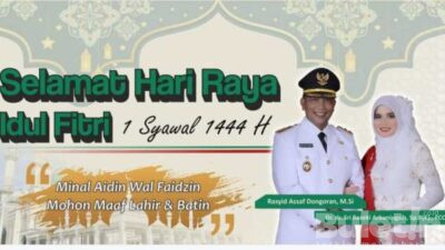 Wakil Bupati Tapsel Sebut Pesan Idul Fitri 1444 Hijriah Untuk Kemajuan di Masa Mendatang