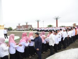 Pimpin Apel Gabungan Pasca Libur Lebaran, Ini Pesan Bupati Tapsel