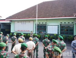 Kodim 0822 Bondowoso Gelar Apel Pengecekan Personel Cuti Kembali Lebaran 1444 H