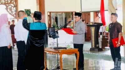 Bupati Pamekasan Lantik 106 ASN PPPK Nakes, Ingatkan Pelayanan Maksimal Kepada Masyarakat