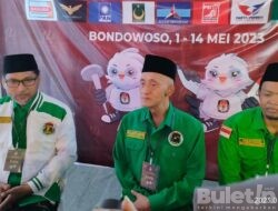 Musik Drumband Iringi Ketua DPC PPP Bondowoso Menuju KPU
