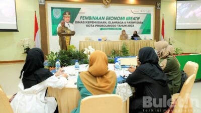Pembinaan Ekonomi Kreatif, UMKM Kota Probolinggo Dilatih Teknik Digital Marketing