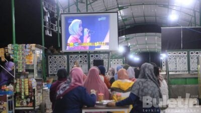 Dukungan intuk Salma Indonesian Idol, Pemkot Probolinggo Gelar Nobar di Pujasera Alun-Alun