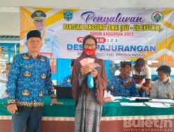 Pembagian BLT Dana Desa Bulan Januari, Pebruari, Maret 2023 Desa Pajurangan
