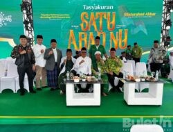 Bupati Tapsel Hadiri Tasyakuran 1 Abad NU di Ponpes Musthafawiyah Purba Baru
