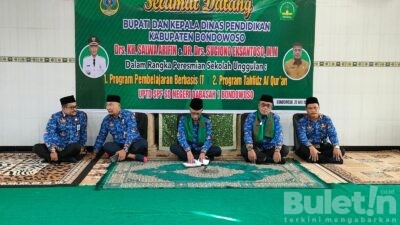 Bupati Bondowoso Launching SDN Dabasah 1 Menjadi Sekolah Unggulan, Ini Penyebabnya