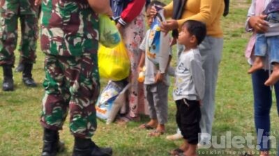 Bupati Pultab Gelar Penutupan TMMD dan Pembagian Parsel Sehat Bersama Danrem 152 Babulah