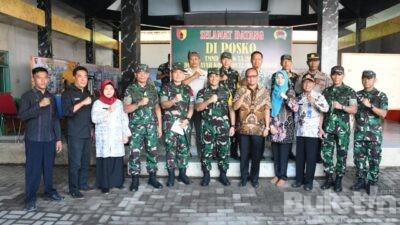 Wasev Mabes TNI AD Tinjau TMMD di Bondowoso