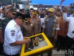 Bupati Aliong Mus Resmikan Pelabuhan di Kecamatan Lede Pulau Taliabu