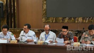 Sekdako Pimpin Rapat Persiapan Pemberangkatan Haji Kota Padang Sidempuan