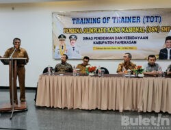 Terget Juara 1 Nasional, Disdikbud Kabupaten Pamekasan Gelar TOT Pembina OSN SMP 2023