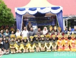 Bupati Dolly Hadiri Perpisahan Siswa SMPN 1 Batang Toru Tapsel