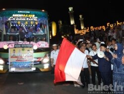 Bupati dan Ketua TP PKK Berangkatkan dan Dampingi 194 Jamaah Calhaj Tapsel