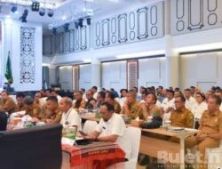 Sekda Kota Padangsidimpuan Hadiri Rapat Koordinasi Tematik Sektor Pertanahan di Medan