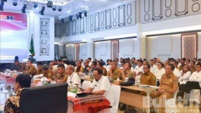 Sekda Kota Padangsidimpuan Hadiri Rapat Koordinasi Tematik Sektor Pertanahan di Medan