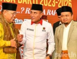 Bupati Tapsel Hadiri Pelantikan BPD IKAPADA-SU di Medan