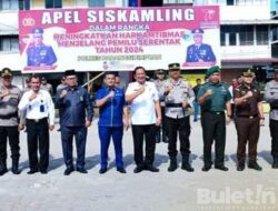 Apel Siskamling untuk Meningkatkan Harkamtibmas di Hadiri Wali Kota Padangsidimpuan
