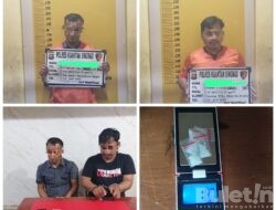 Tim Mata Elang Satresnarkoba Polres Kuansing Ungkap Kasus Penyalahgunaan Narkoba, 2 Tersangka Diringkus