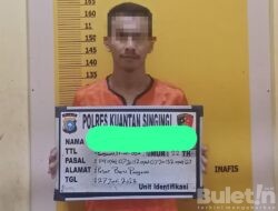 Seorang Pria Warga Pangean Dibekuk Tim Mata Elang Polres Kuansing, Ini Penyebabnya