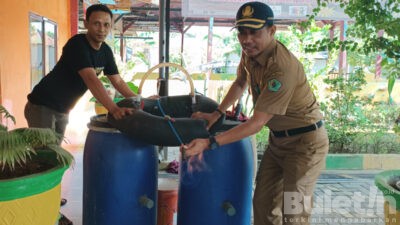 Kreatif, Lurah Patemon, Pamekasan Manfaatkan Kotoran Sapi Jadi Pengganti LPG, Bantu Pelaku UMKM di Wilayahnya