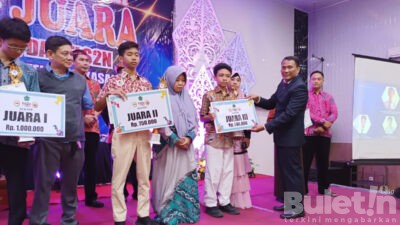 Disdikbud Kabupaten Pamekasan, Bidang SMP Lepas Paserta OSN, O2SN dan FLS2N ke Tingkat Provinsi