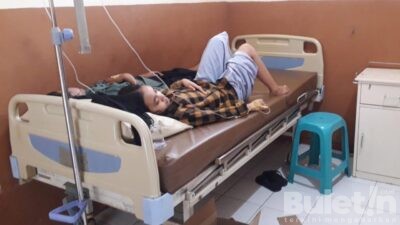 Diduga Keracunan Makanan Ratusan Santri Dilarikan ke Beberapa Faskes di Bondowoso