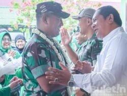 Danrem 023/KS Kunjungi Makodim 0212/TS untuk Meningkatkan Sinergi dan Kerja Sama dengan Forkopimda