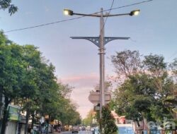 Dishub Probolinggo Lakukan Penggantian 15 Titik Tiang PJU di Kota Kraksaan