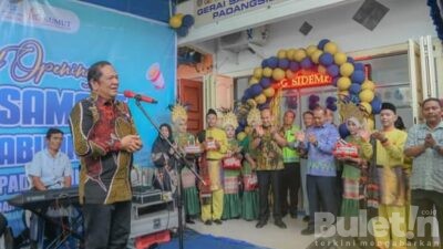 Gerai Samsat UPTD Padangsidimpuan Diresmikan Wali Kota Irsan