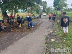 Meminimalisir Kecelakaan, Al Fatih Indonesia Perbaiki Jalan di Lombok Kulon