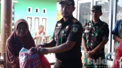 Warga Terdampak Angin Puting Beliung Mendapatkan Bantuan dari Pemkab Pulau Taliabu