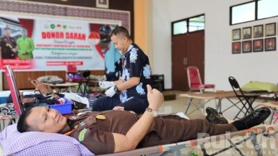 Kejaksaan Negeri Bondowoso Sumbangkan Ratusan Kantong Darah, Ini Penjelasan Kajari