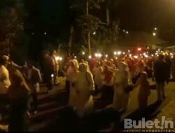 Puluhan Ribu Peserta Pawai Obor Meriahkan Tahun Baru Islam 1445 Hijriah di Tapsel