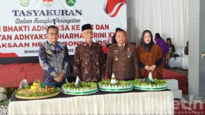 Peringati Hari Bhkati Adhyaksa, Kajari dan Bupati Bondowoso Kompak untuk Berantas Korupsi di Bumi Kironggo