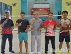 Lapas Kelas II B Padangsidimpuan Gelar Pertandingan Badminton Dalam Memeriahkan HDKD ke-78 Tahun