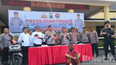 Melawan Saat Ditangkap, Pelaku Jambret Asal Maesan Bondowoso Ditembak Polisi