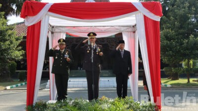 Hadiri Upacara HUT Bhayangkara ke-77, Dandim 0826/Pamekasan : Semoga Sinergitas TNI-Polri Tetap Terjaga