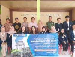 Personil Kodim Pamekasan, Desa Kadur Siap Dukung Program MMD Universitas Brawijaya