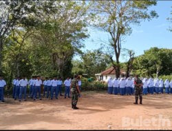 Masa Pengenalan Lingkungan Sekolah, Siswa MA Assafi Safiyah Belajar PBB dari Danramil 0826-11 Batumarmar, Pamekasan