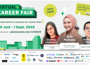Virtual Career Fair CakeResume 2023 Membuka Pintu Kesempatan Generasi Digital Indonesia