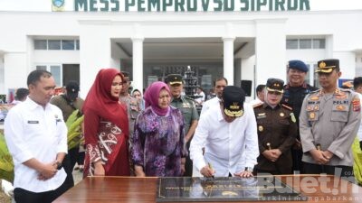 Diresmikan Gubsu, Bupati Tapsel Berharap Mess Pemprovsu Beri Dampak Positif Bagi Masyarakat