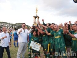 Unggul di Adu Penalti, Kelurahan Kanigaran Juara Wali Kota Probolinggo Cup U-45