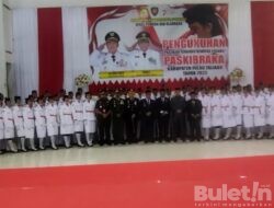 Wakil Bupati Taliabu Kukuhkan 70 Peserta Paskibraka