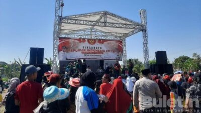 Ribuan Peserta JJS Meriahkan HUT RI ke-78 yang Diselenggarakan Pemdes Sukowiryo